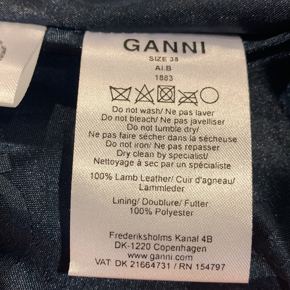 Lamb Leather Dress - Picture 11 of 13